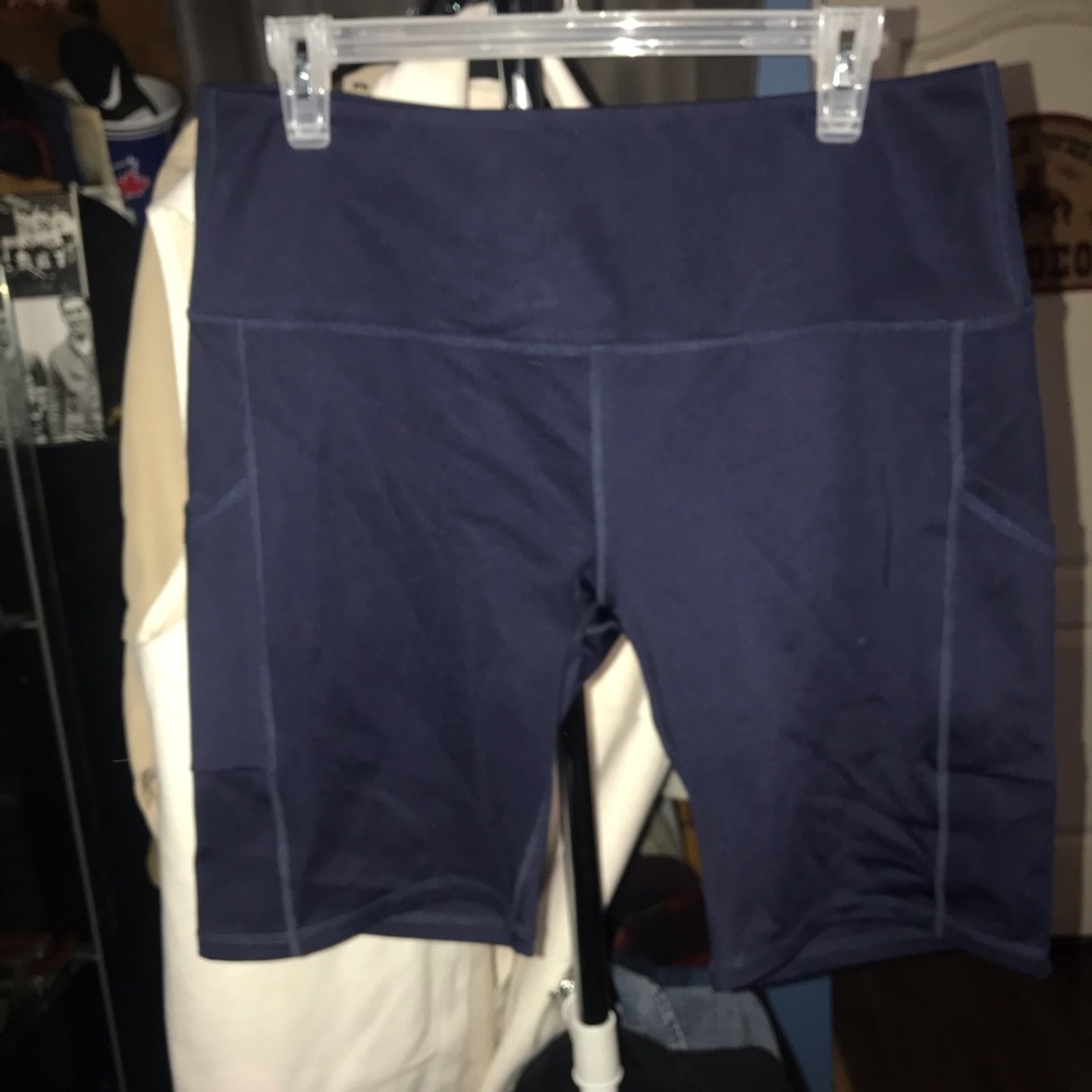Biker Shorts- Navy Blue High Waisted XL (Amazon)